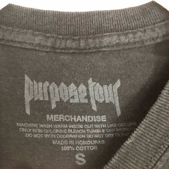 Justin Bieber Purpose Tour Tee - Picture 4 of 4